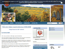 Tablet Screenshot of dorlisheim.fr